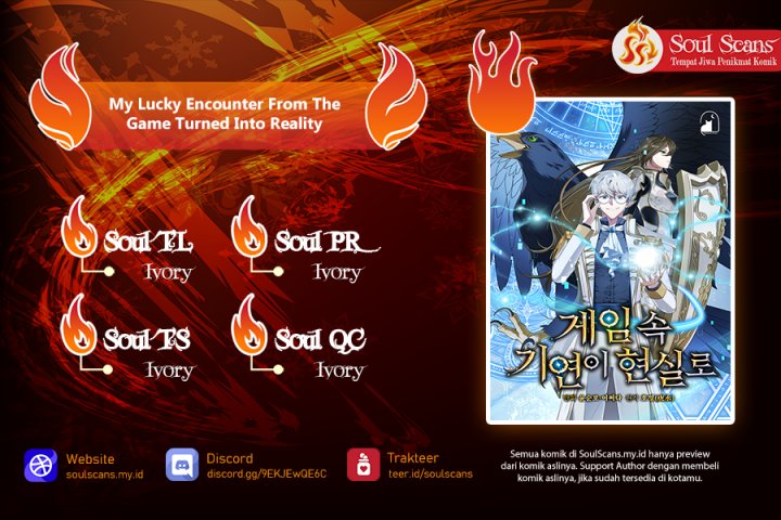 My Lucky Encounter From the Game Turned Into Reality Chapter 74 Bahasa Indonesia