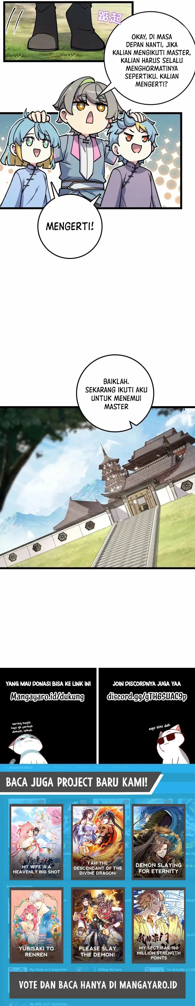 My Master Only Breaks Through Every Time the Limit Is Reached Chapter 58 Bahasa Indonesia