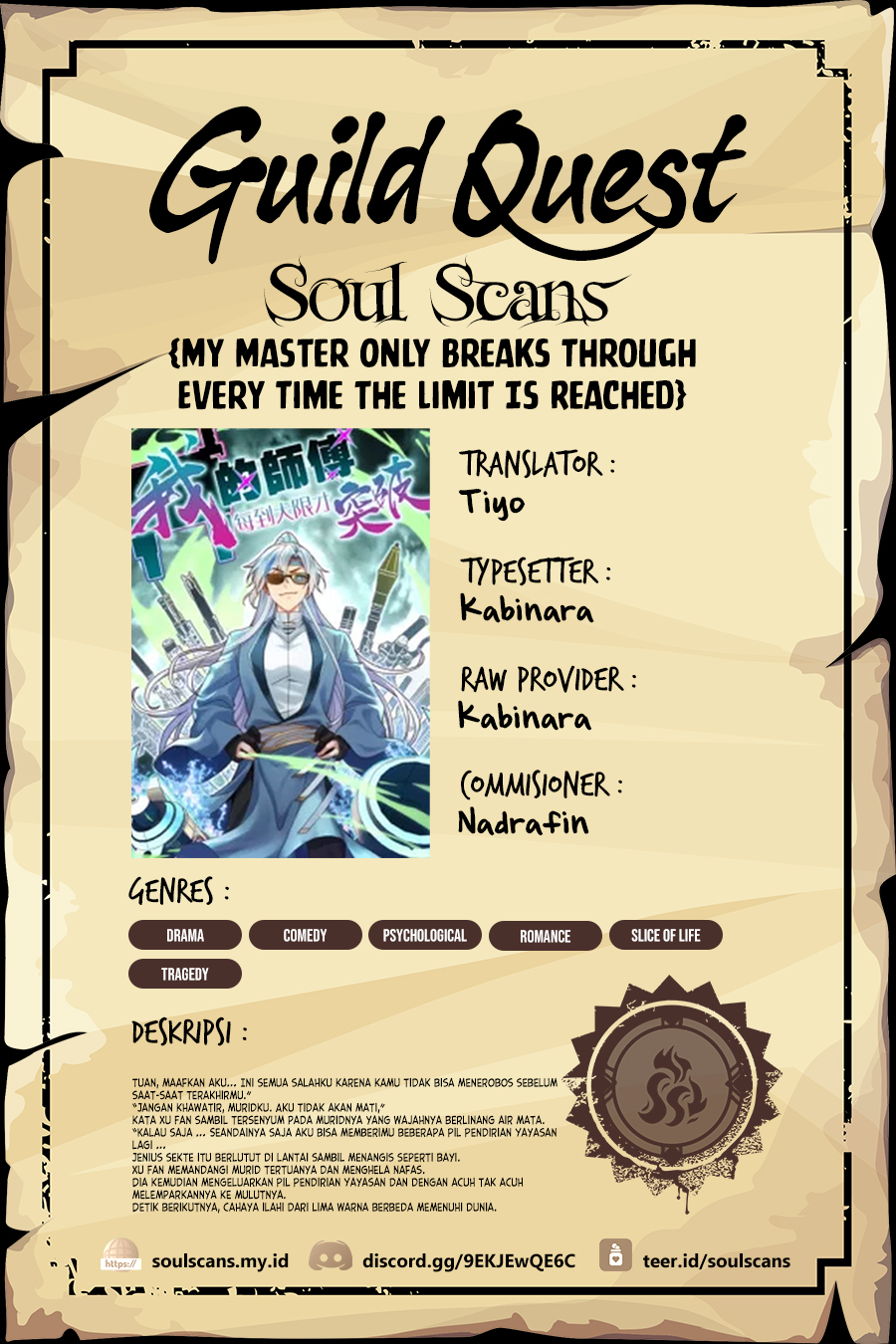 My Master Only Breaks Through Every Time the Limit Is Reached Chapter 82 Bahasa Indonesia