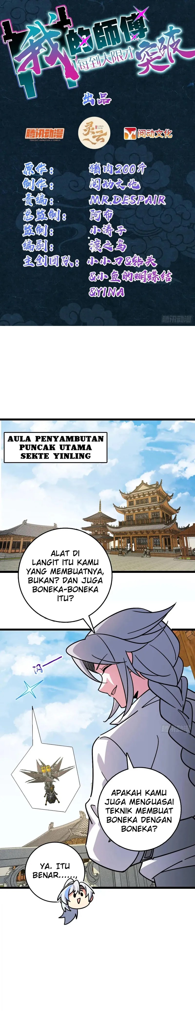 My Master Only Breaks Through Every Time the Limit Is Reached Chapter 100 Bahasa Indonesia