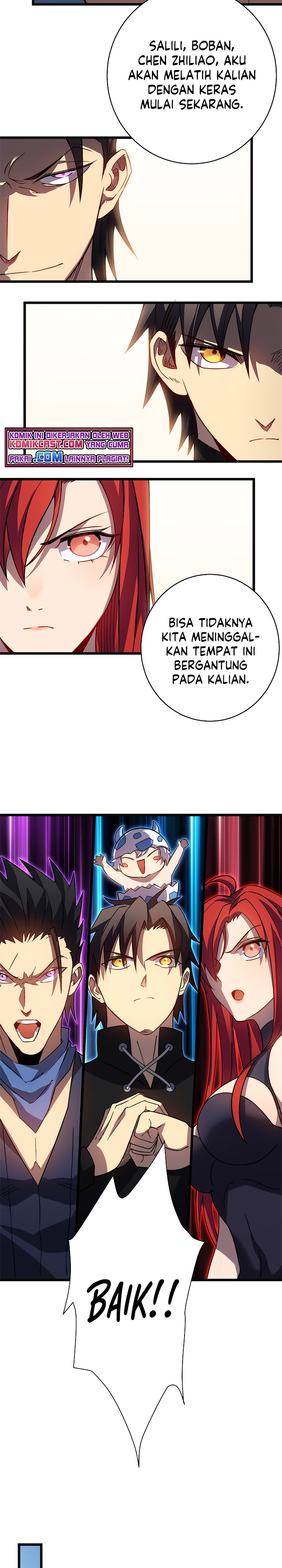 My Path to Killing God in Otherworld Chapter 33 Bahasa Indonesia