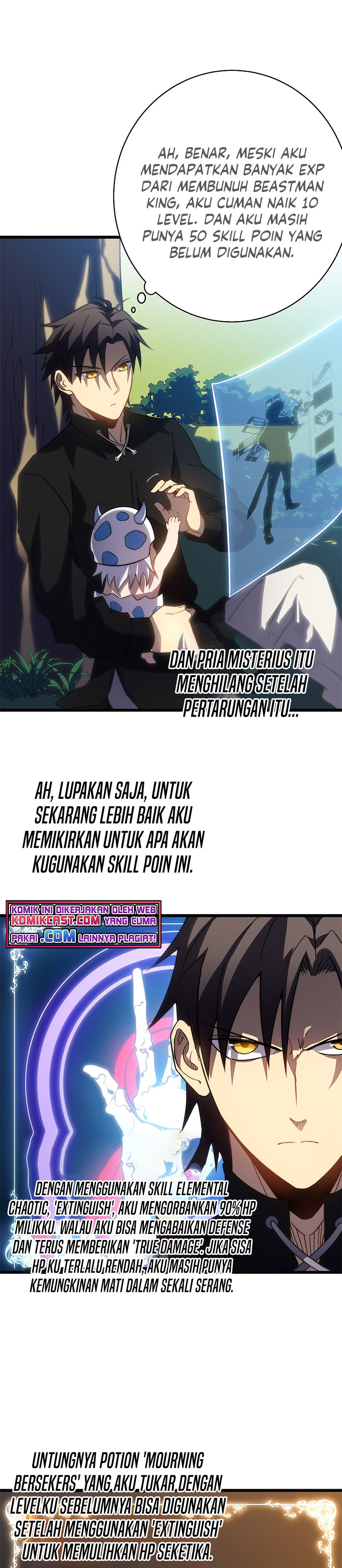 My Path to Killing God in Otherworld Chapter 33 Bahasa Indonesia