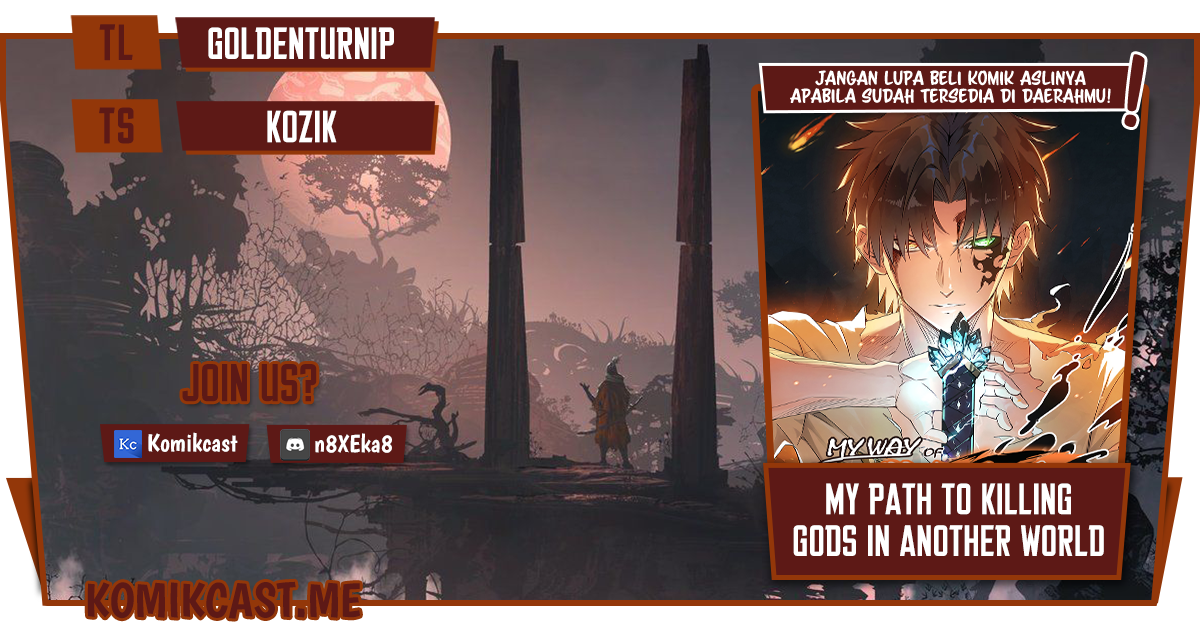 My Path to Killing God in Otherworld Chapter 56 Bahasa Indonesia