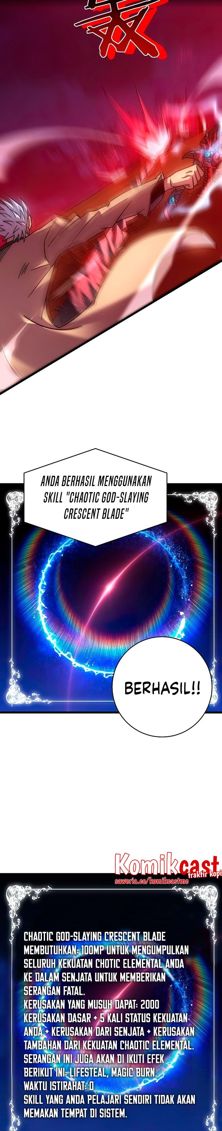 My Path to Killing God in Otherworld Chapter 56 Bahasa Indonesia