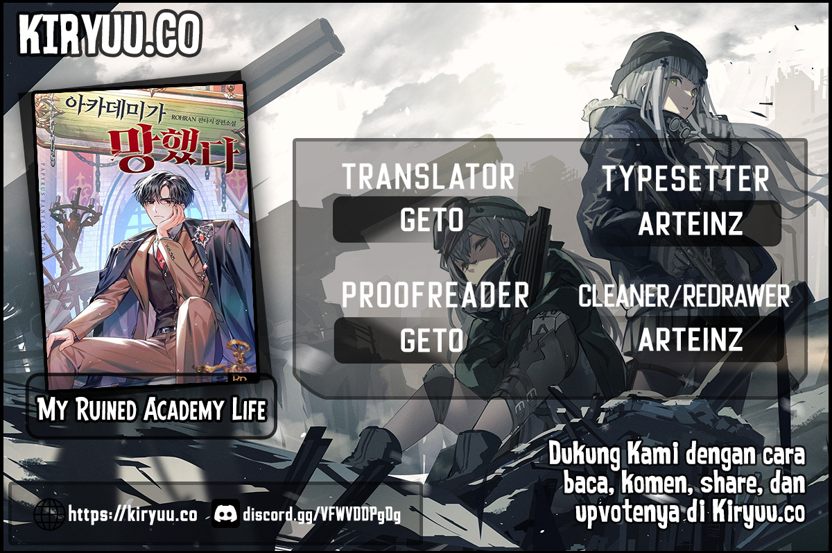 My Ruined Academy Chapter 28 Bahasa Indonesia