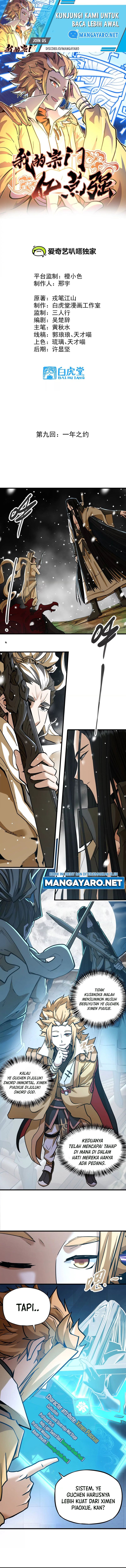 My Sect Has 100 Million Strength Points Chapter 09 Bahasa Indonesia