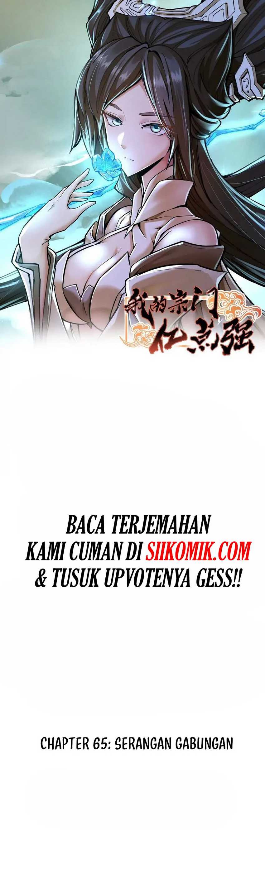 My Sect Has 100 Million Strength Points Chapter 65 Bahasa Indonesia