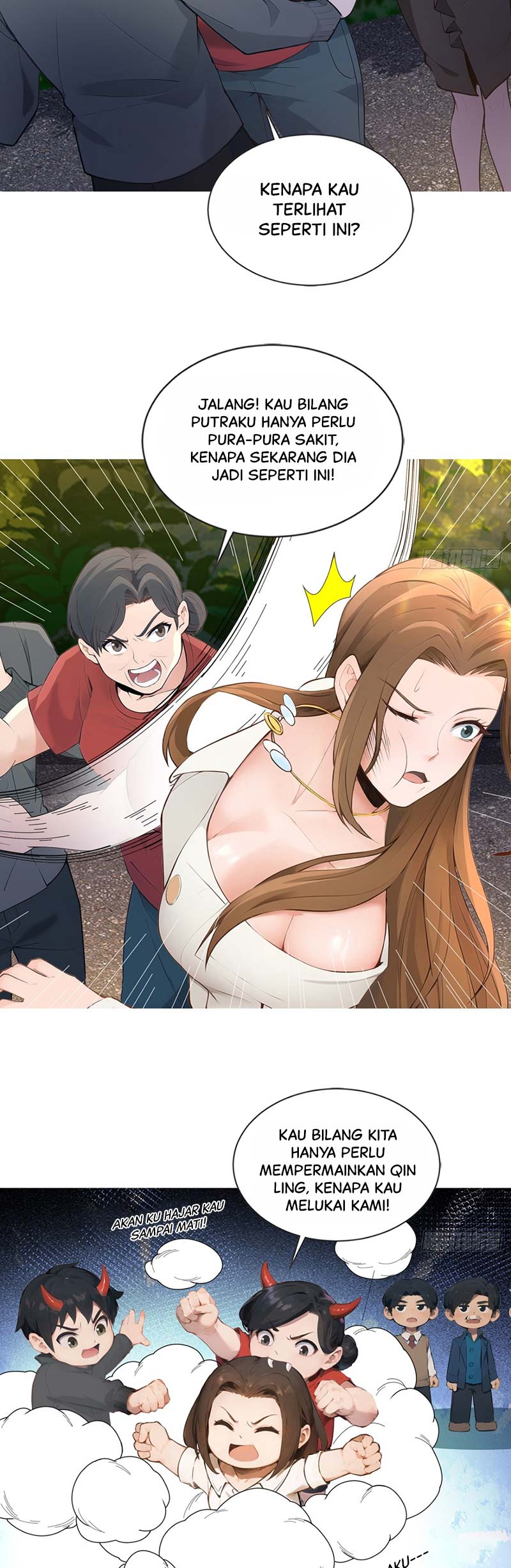 My Seven Senior Sister Spoiled Me a Lot Chapter 12 Bahasa Indonesia