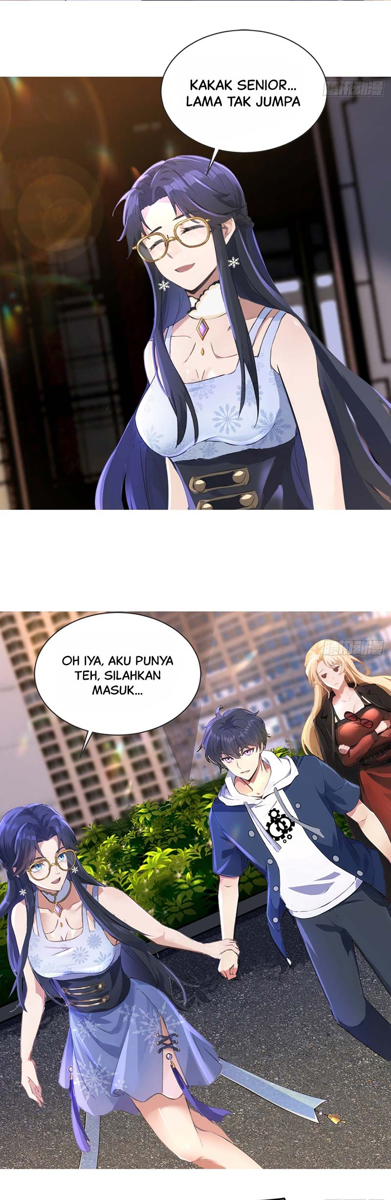 My Seven Senior Sister Spoiled Me a Lot Chapter 12 Bahasa Indonesia