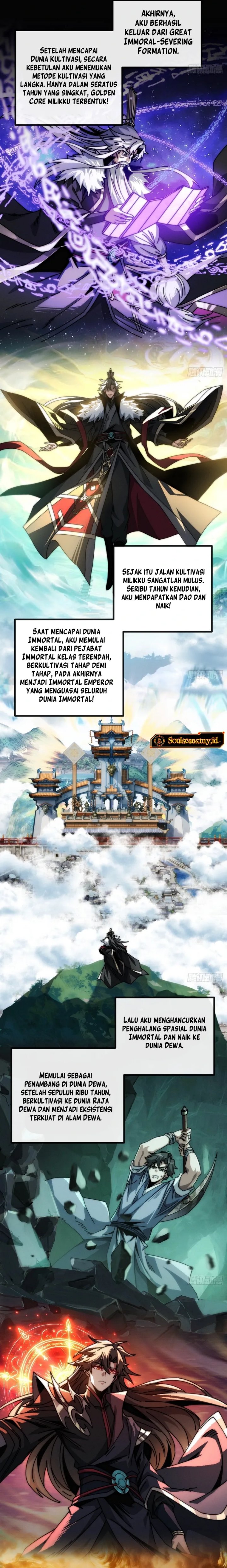 My Simulated Path to Immortality Chapter 08 Bahasa Indonesia