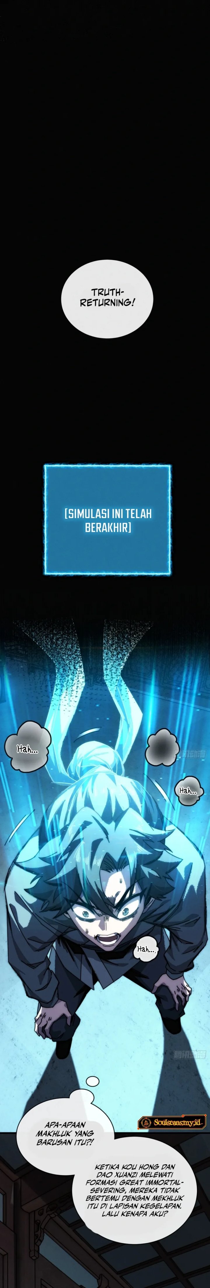 My Simulated Path to Immortality Chapter 08 Bahasa Indonesia