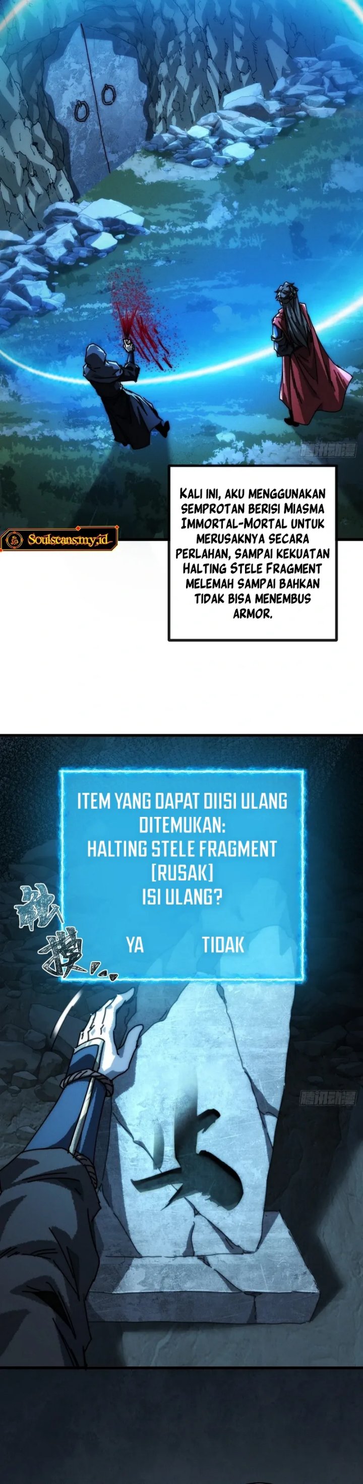 My Simulated Path to Immortality Chapter 08 Bahasa Indonesia