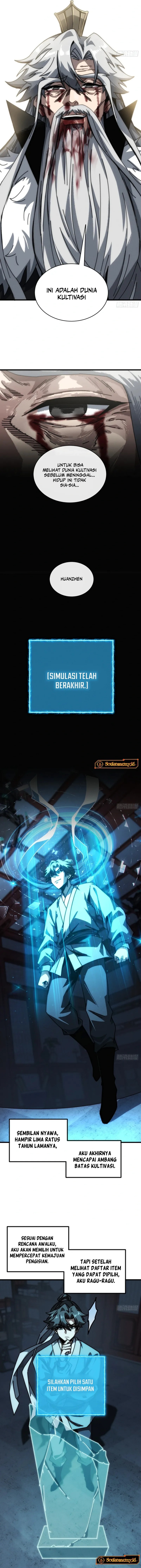 My Simulated Path to Immortality Chapter 10 Bahasa Indonesia