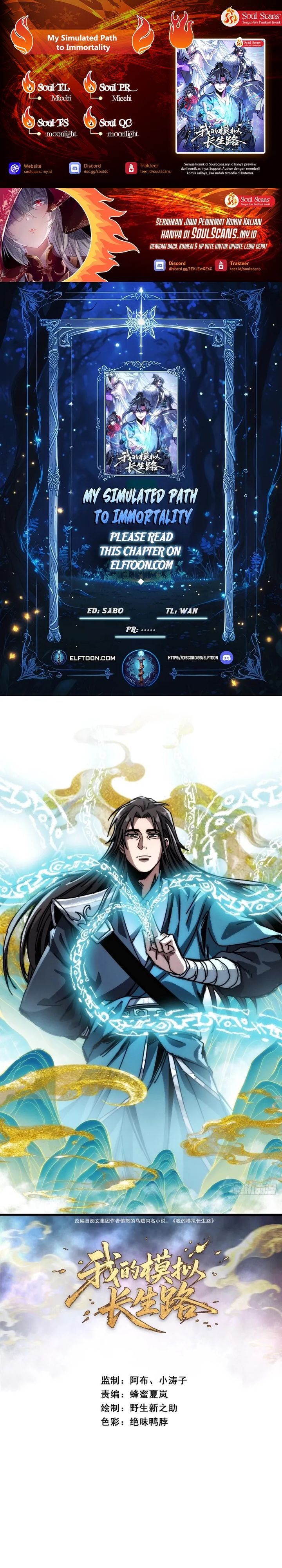 My Simulated Path to Immortality Chapter 23 Bahasa Indonesia