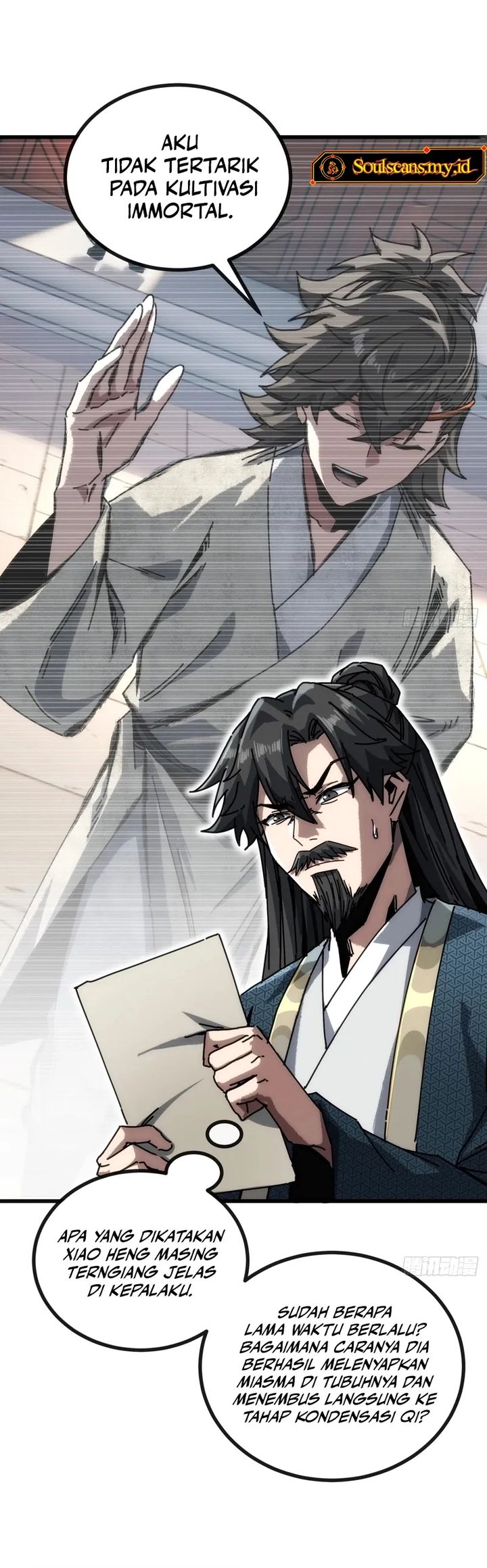 My Simulated Path to Immortality Chapter 23 Bahasa Indonesia