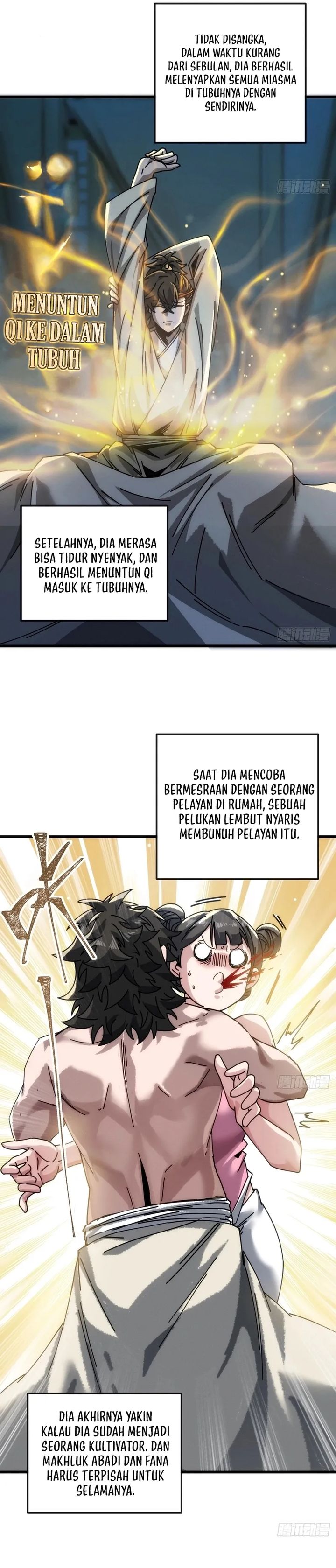 My Simulated Path to Immortality Chapter 23 Bahasa Indonesia