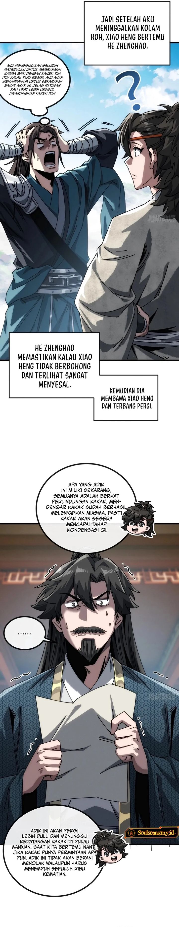 My Simulated Path to Immortality Chapter 23 Bahasa Indonesia