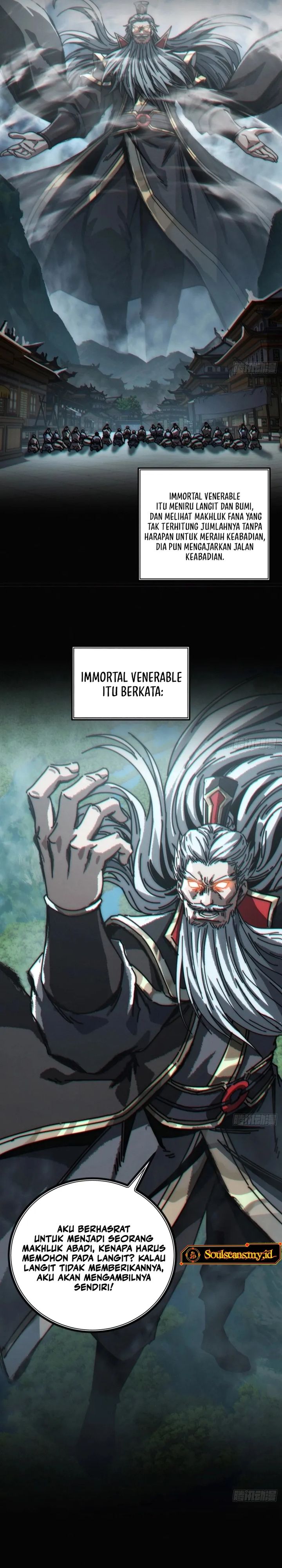 My Simulated Path to Immortality Chapter 23 Bahasa Indonesia