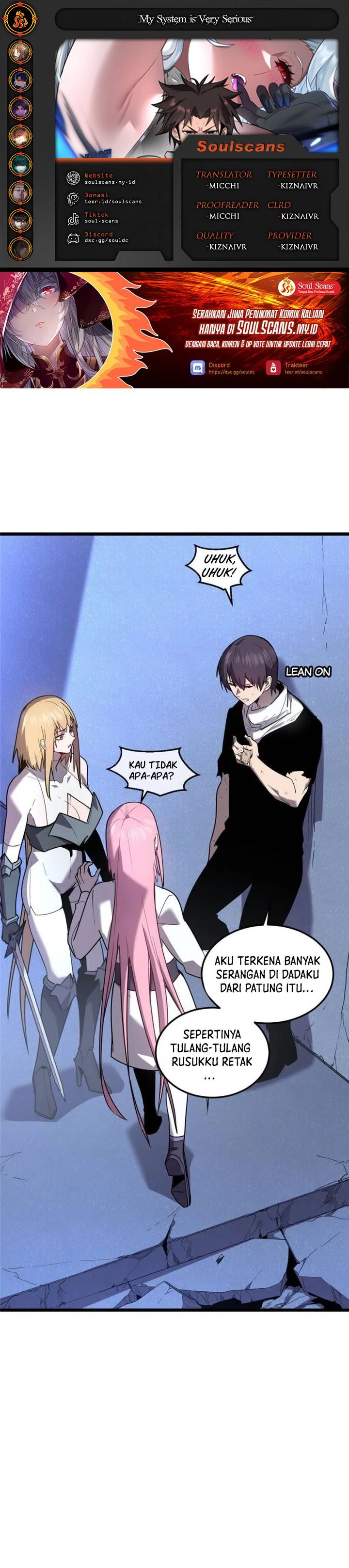 My System Is Very Serious Chapter 49 Bahasa Indonesia