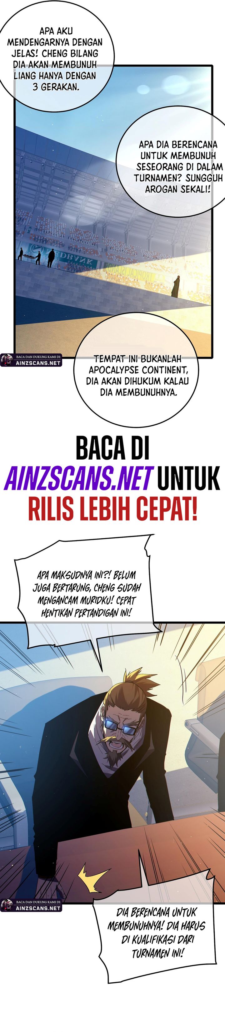 My Unbeatable Passive Skill Lets Me Deal Massive Damage! Chapter 98 Bahasa Indonesia