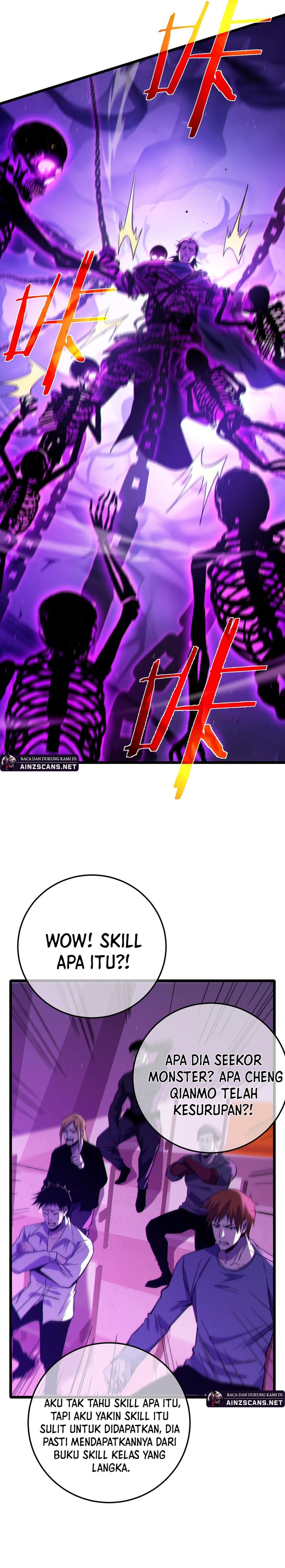 My Unbeatable Passive Skill Lets Me Deal Massive Damage! Chapter 98 Bahasa Indonesia