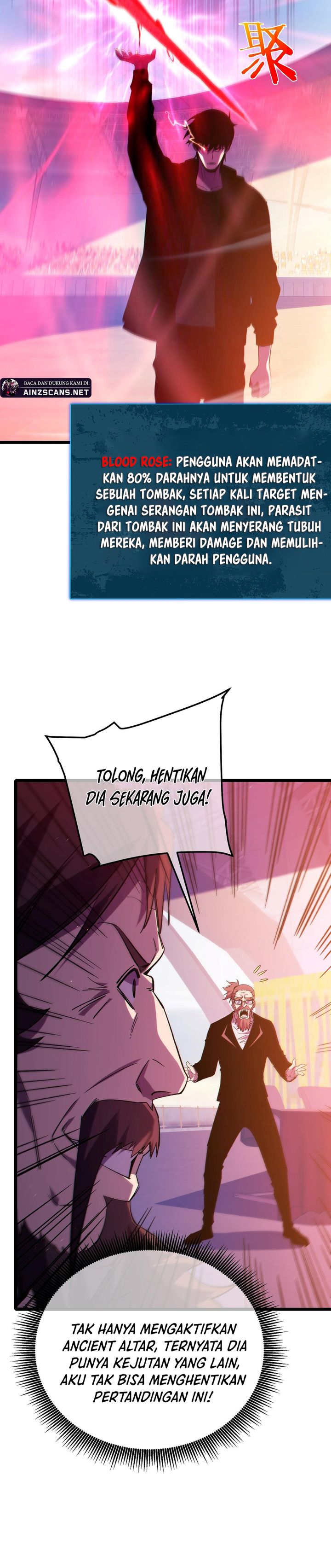 My Unbeatable Passive Skill Lets Me Deal Massive Damage! Chapter 98 Bahasa Indonesia