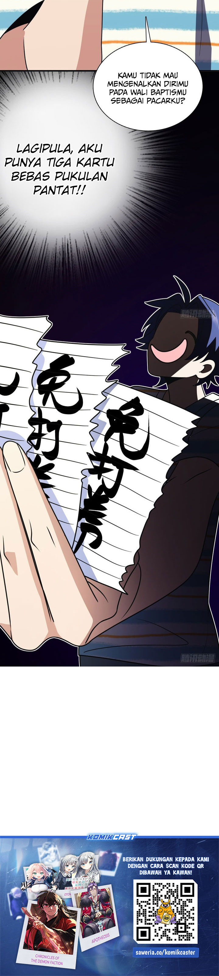 My Wife Is From a Thousand Years Ago Chapter 441 Bahasa Indonesia