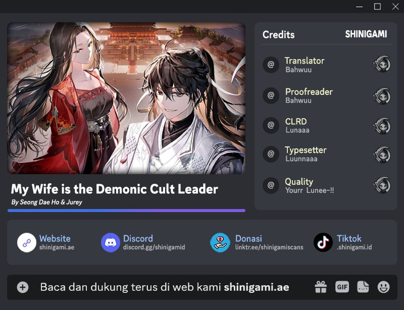My Wife Is The Demonic Cult Leader chapter 9