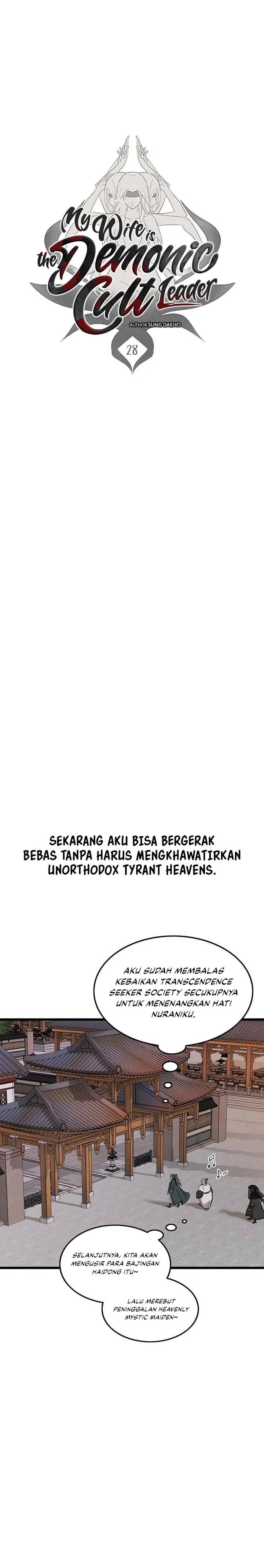 My Wife Is The Demonic Cult Leader Chapter 28 Bahasa Indonesia