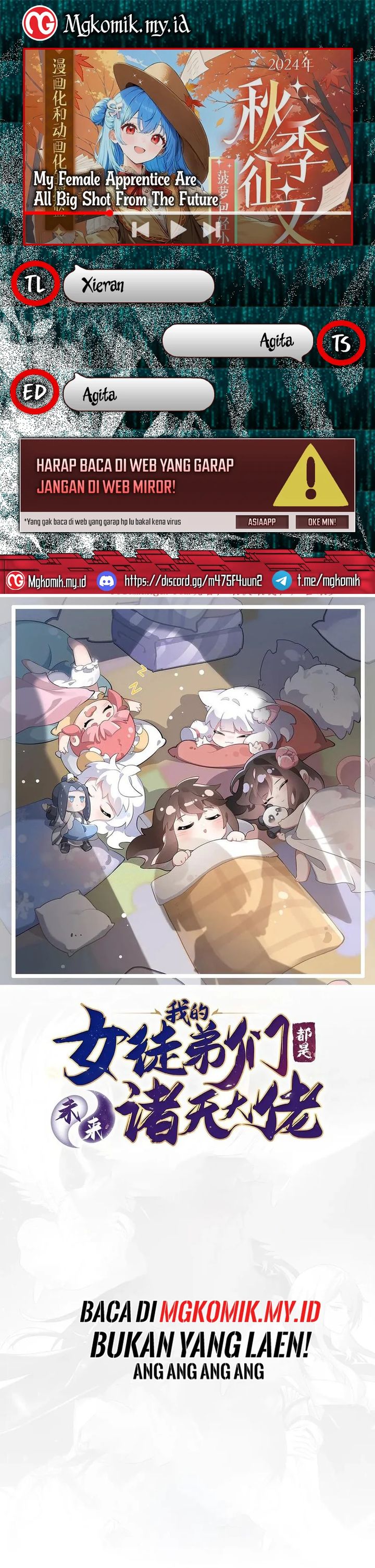 My Female Apprentices Are All Big Shots From the Future Chapter 319 Bahasa Indonesia