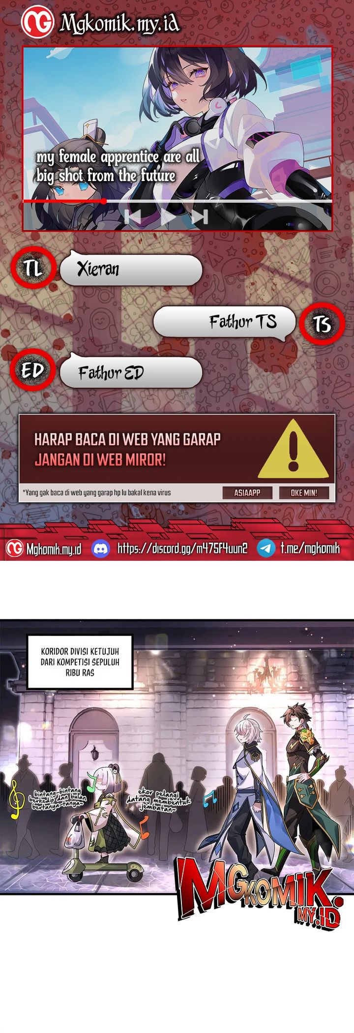 My Female Apprentices Are All Big Shots From the Future Chapter 341 Bahasa Indonesia