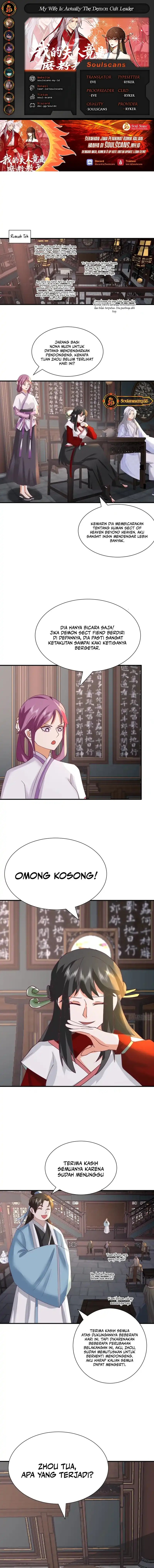 My Wife is Actually the Demon Cult Leader Chapter 14 Bahasa Indonesia