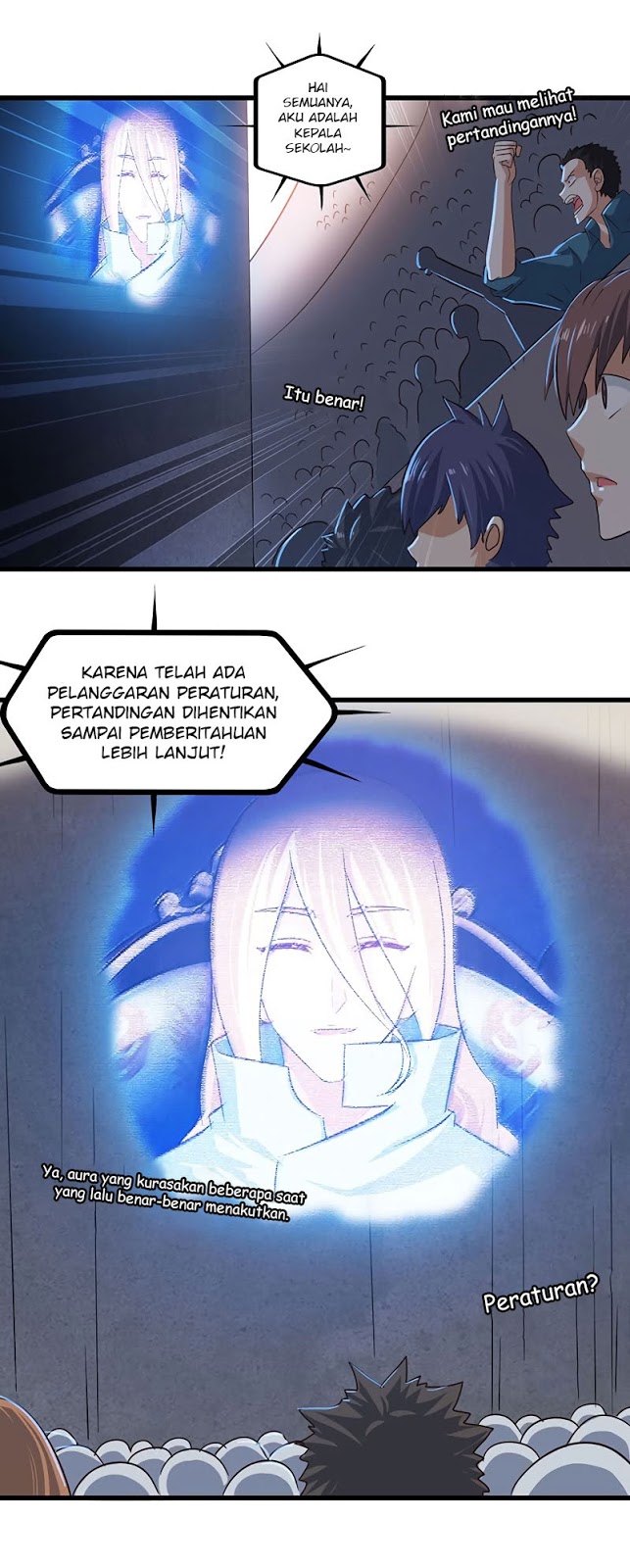 My Wife is a Demon Queen Chapter 132 Bahasa Indonesia