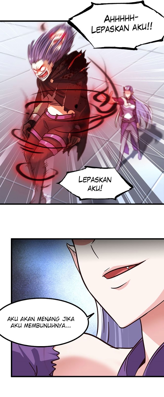 My Wife is a Demon Queen Chapter 132 Bahasa Indonesia