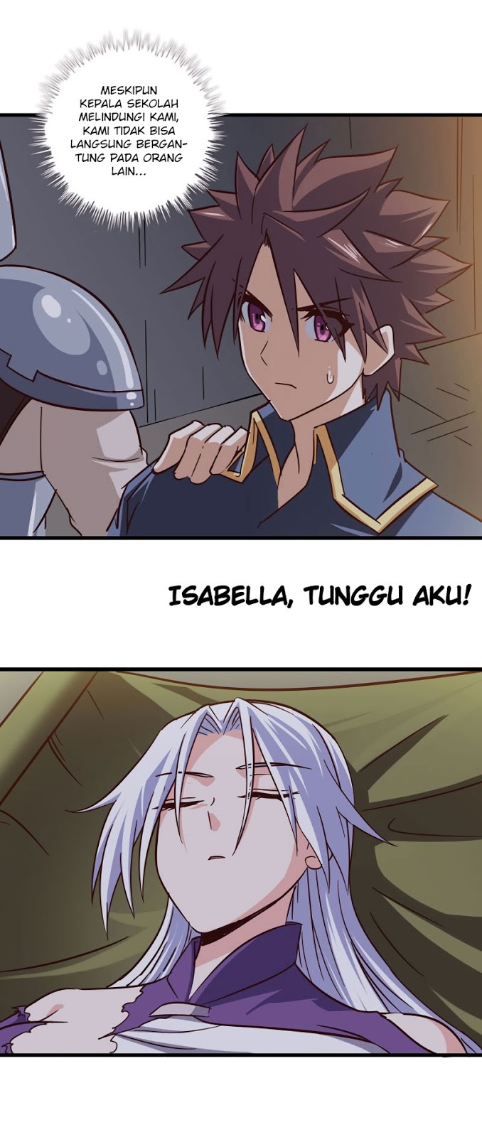 My Wife is a Demon Queen Chapter 135 Bahasa Indonesia