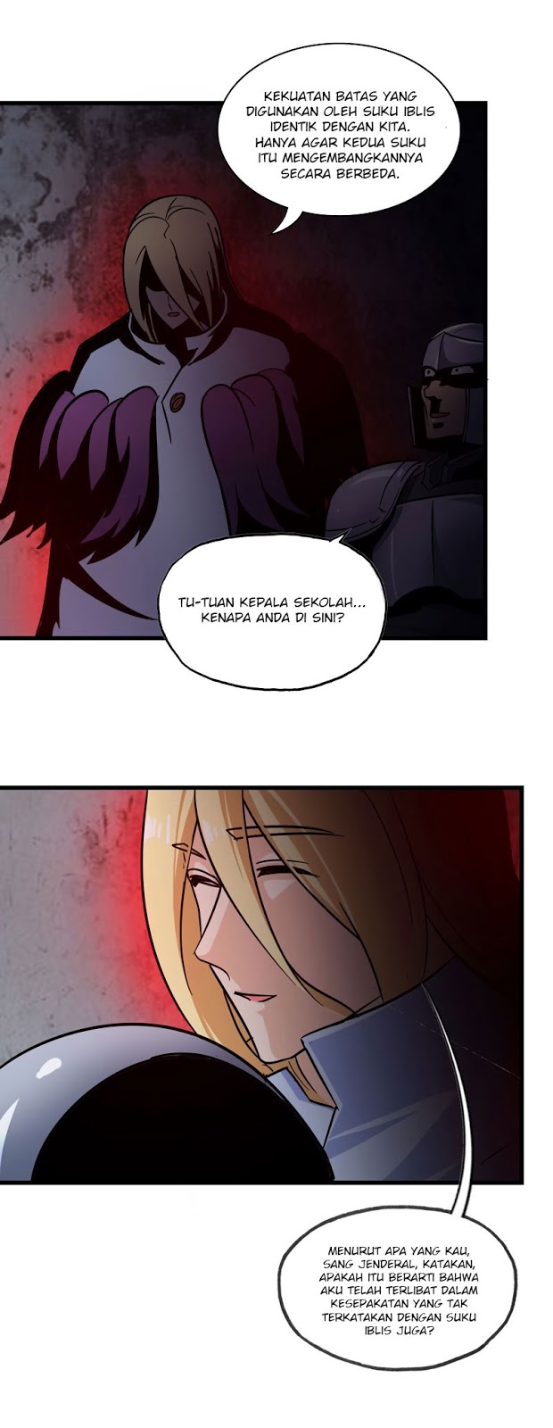 My Wife is a Demon Queen Chapter 135 Bahasa Indonesia