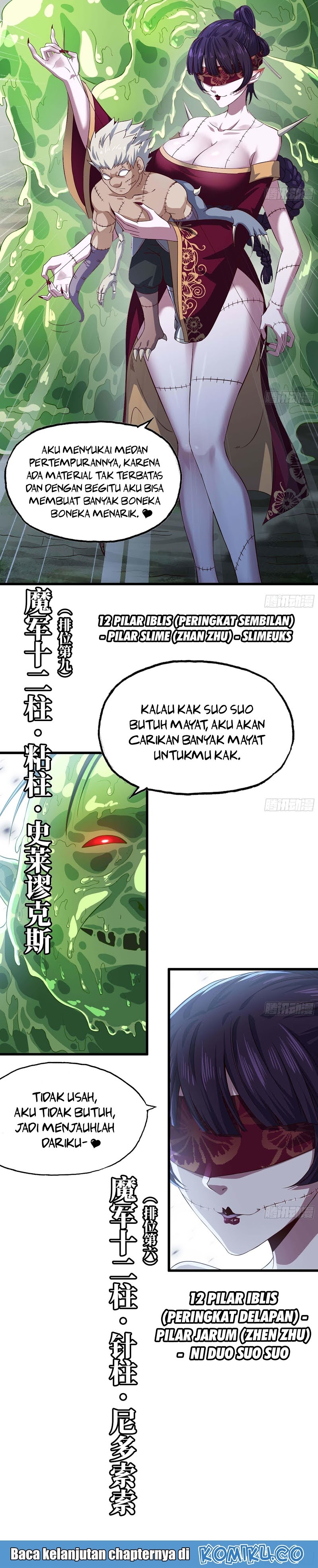 My Wife is a Demon Queen Chapter 220-221 Bahasa Indonesia