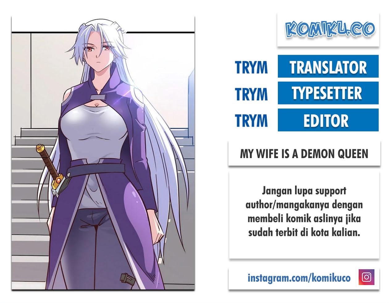 My Wife is a Demon Queen Chapter 233 Bahasa Indonesia