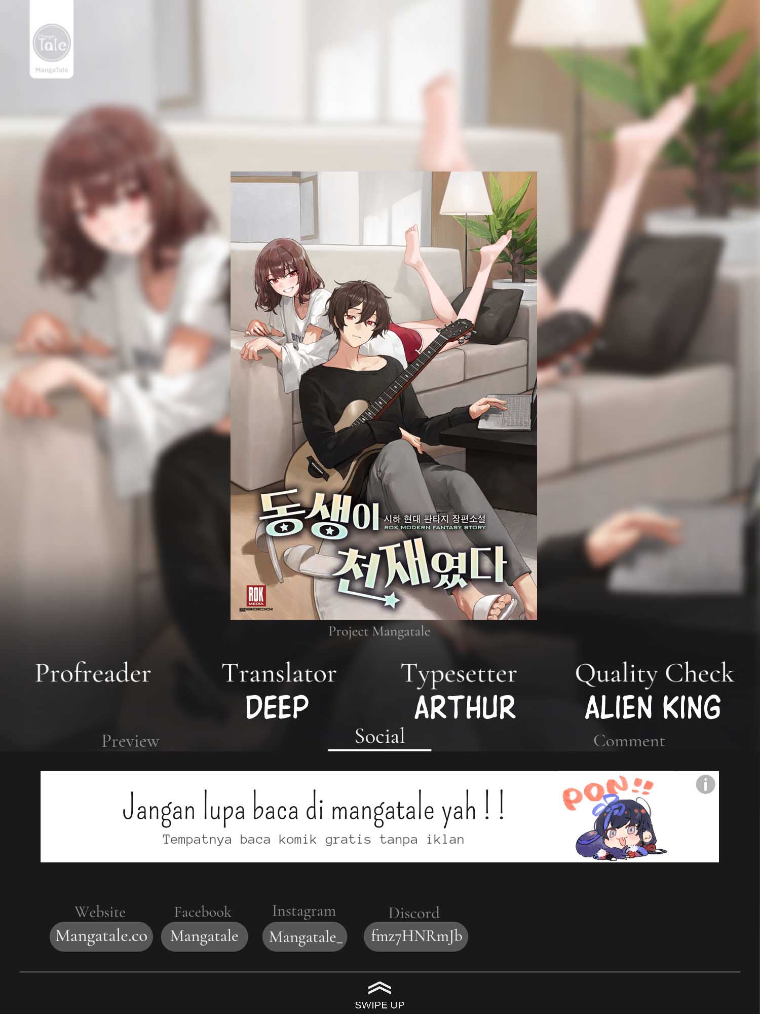 My Younger Sister Was a Genius Chapter 01 Bahasa Indonesia