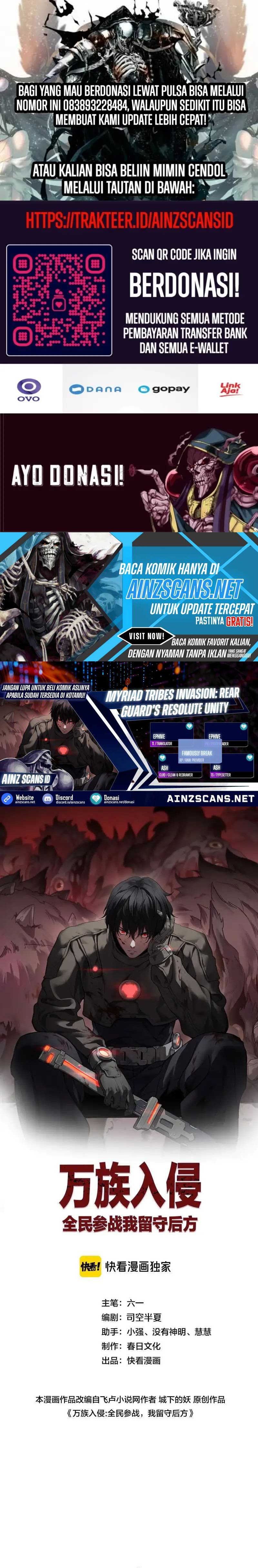 Myriad Tribes Invasion: Rearguard’s Resolute Unity Chapter 34 Bahasa Indonesia