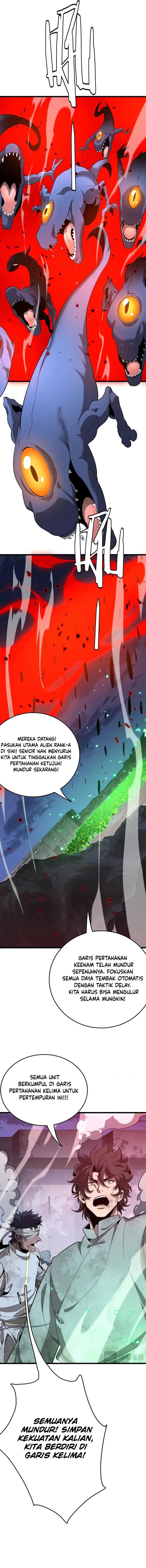 Myriad Tribes Invasion: Rearguard’s Resolute Unity Chapter 34 Bahasa Indonesia