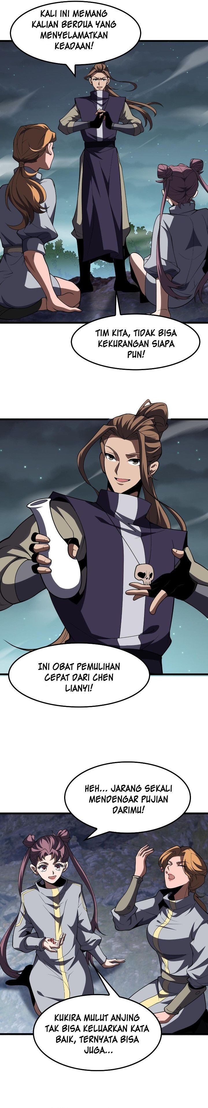 Myriad Tribes Invasion: Rearguard’s Resolute Unity Chapter 50 Bahasa Indonesia