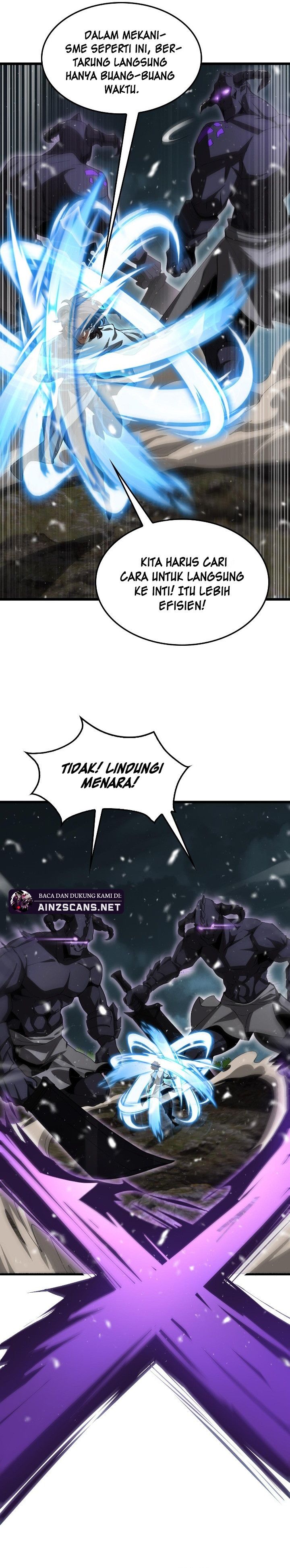 Myriad Tribes Invasion: Rearguard’s Resolute Unity Chapter 50 Bahasa Indonesia