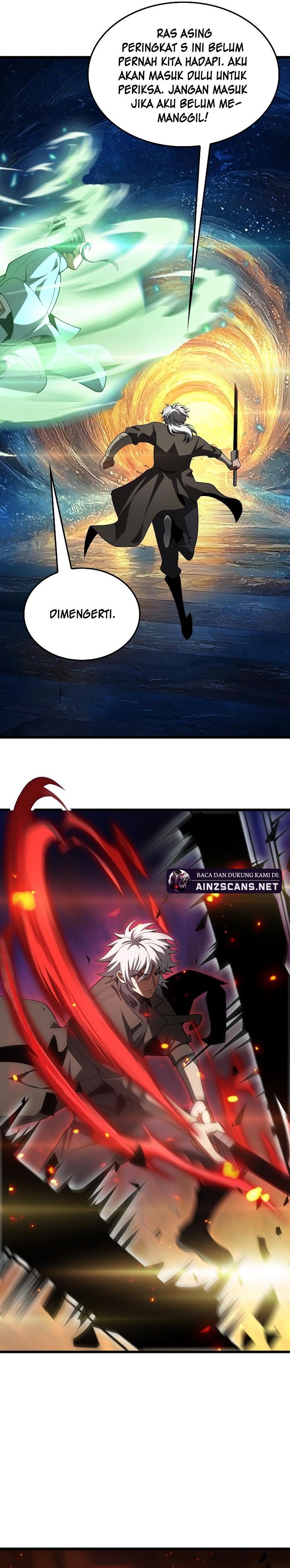Myriad Tribes Invasion: Rearguard’s Resolute Unity Chapter 50 Bahasa Indonesia