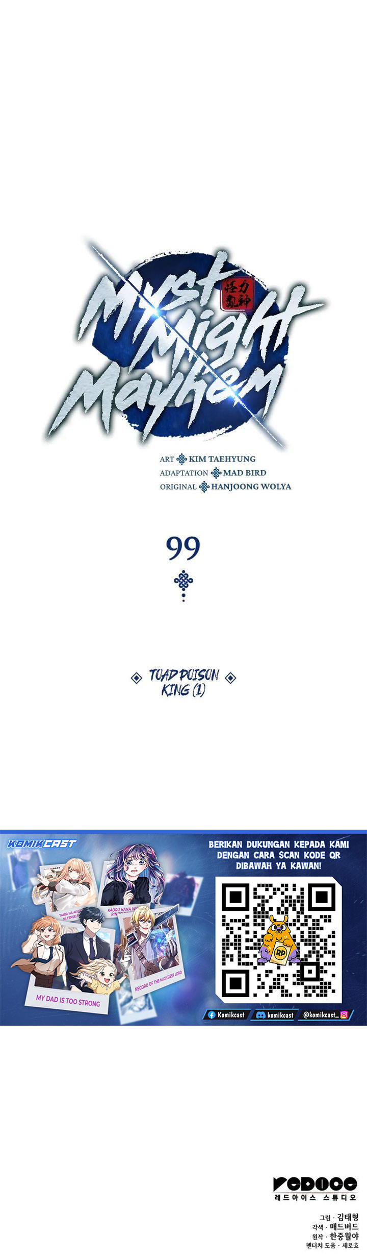 Myst, Might, Mayhem Chapter 99 Bahasa Indonesia