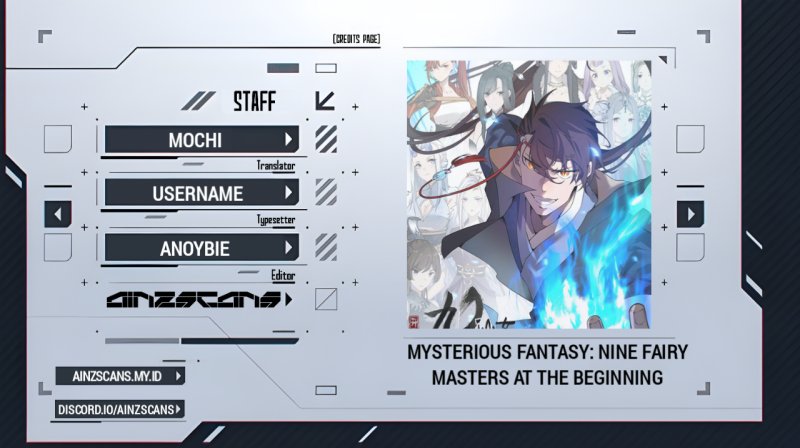 Mysterious Fantasy: Nine Fairy Masters at the Beginning chapter 12