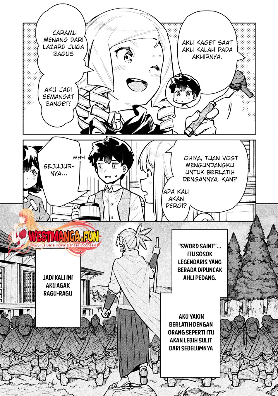 NEET dakedo Hello Work ni Ittara Isekai ni Tsuretekareta chapter 53