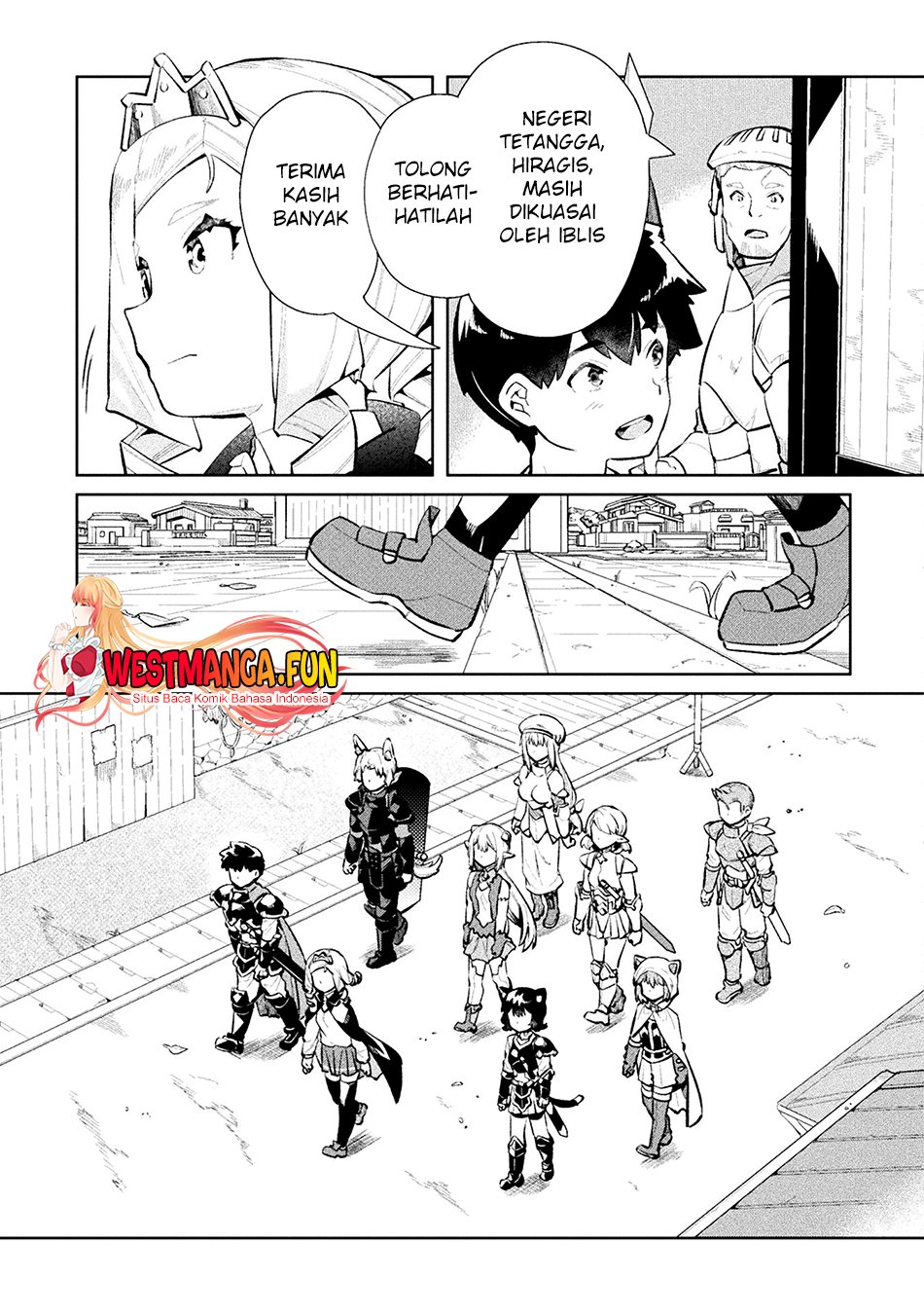 NEET dakedo Hello Work ni Ittara Isekai ni Tsuretekareta chapter 53