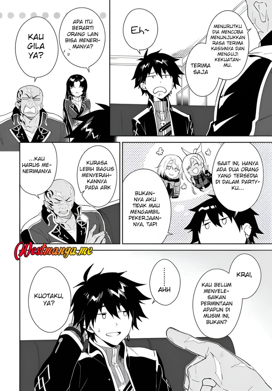 Nageki no Bourei wa Intai Shitai – Saijiyaku Hanta ni Yoru Saikiyou Patei Ikusei Jutsu Chapter 60.1 Bahasa Indonesia