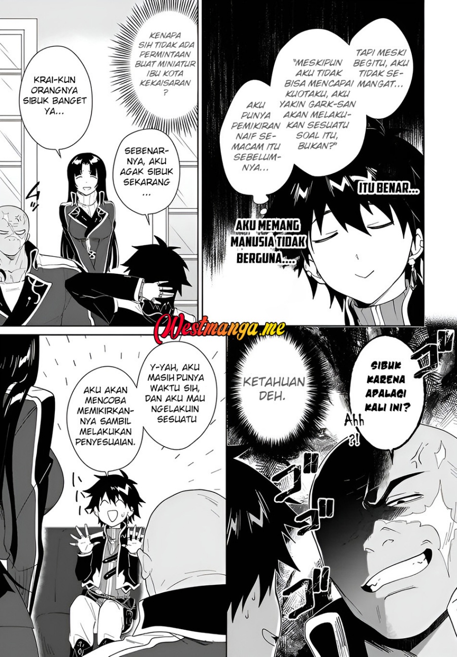 Nageki no Bourei wa Intai Shitai – Saijiyaku Hanta ni Yoru Saikiyou Patei Ikusei Jutsu Chapter 60.1 Bahasa Indonesia